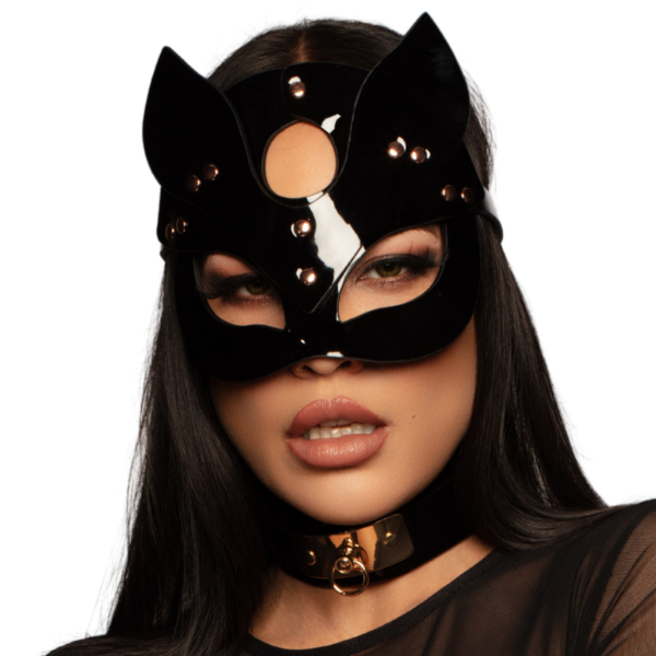 kinky-diva-high-gloss-cat-mask